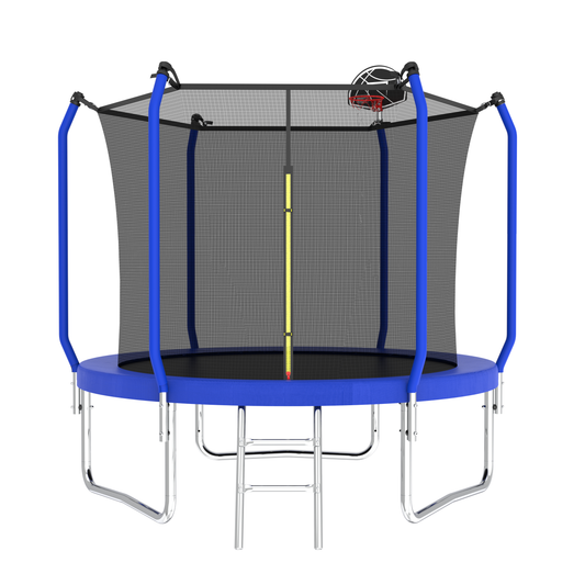 Bounce & Shoot Trampoline with Safety Net