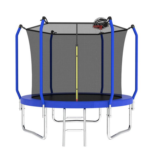 Bounce & Shoot Trampoline with Safety Net