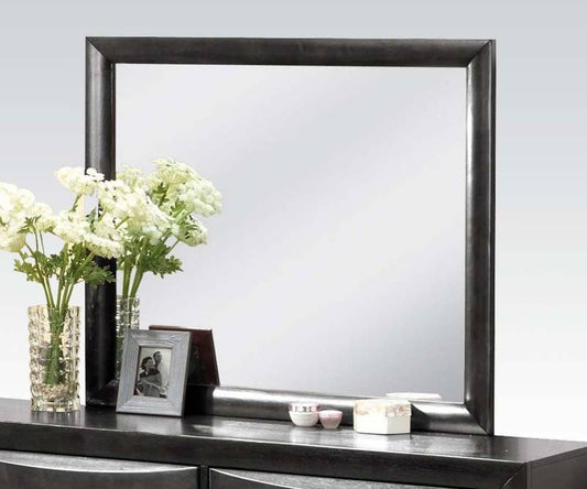 Sleek Black ACME Ireland Mirror