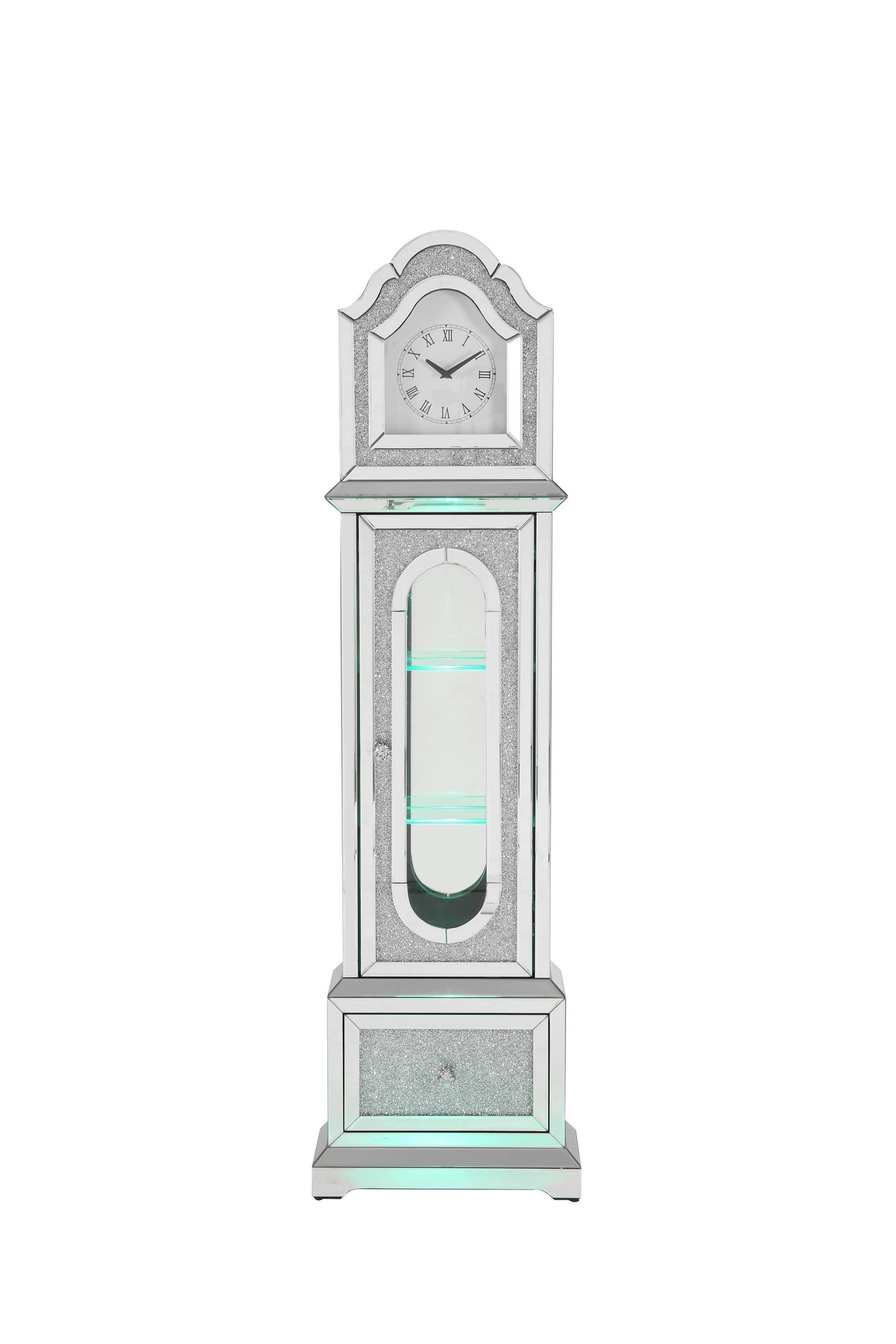 Radiant Noralie Grandfather Clock with LED & Sparkling Accents