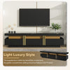 Sleek Luxe TV & Coffee Table Duo