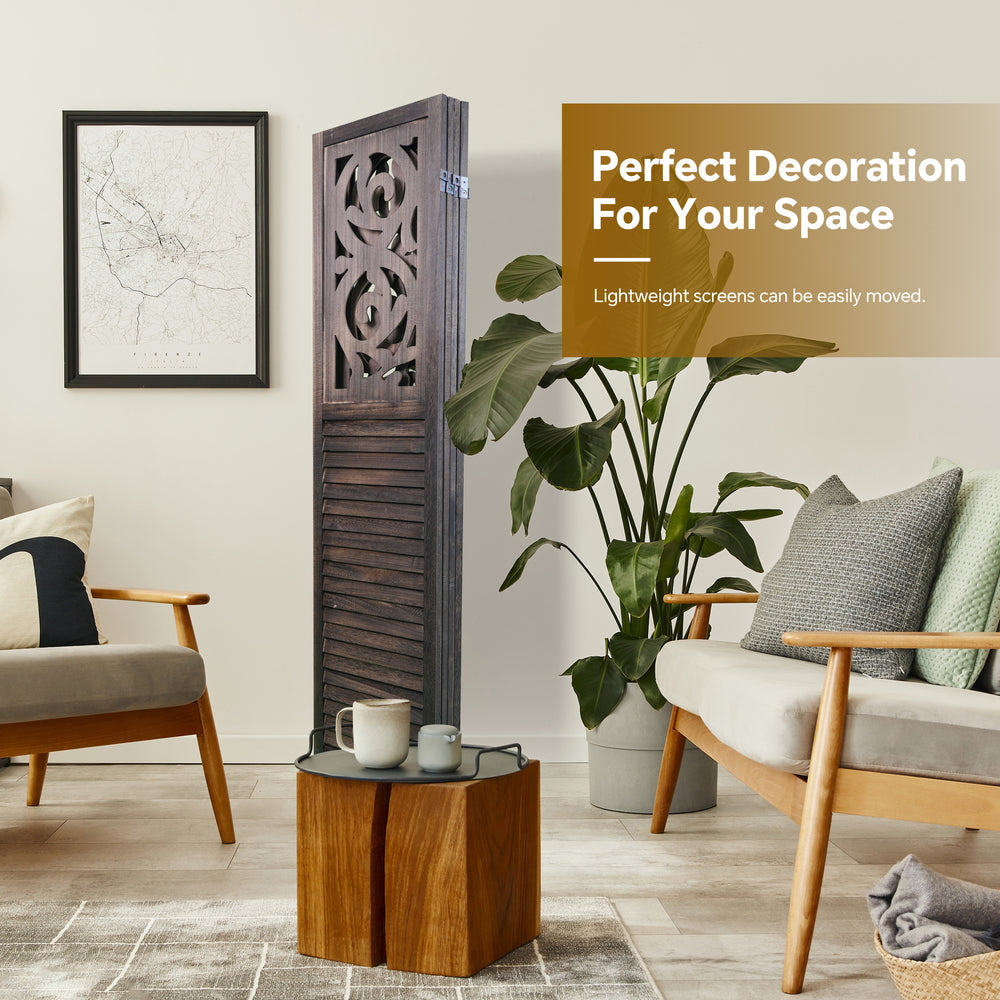 Chic Wooden Room Divider