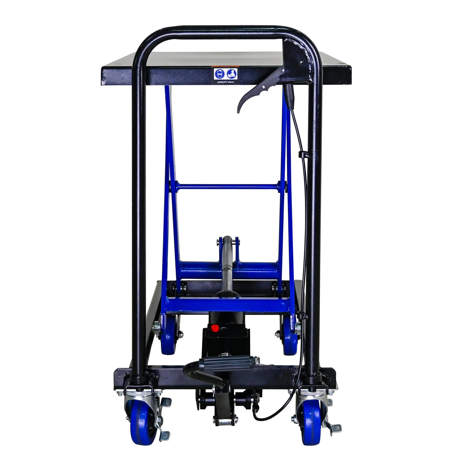 Heavy-Duty Hydraulic Trolley - Easy Transport & Maneuverability!