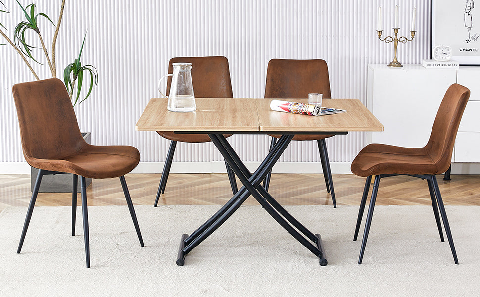 Versatile Lift Table: Modern Minimalist Design for Any Space