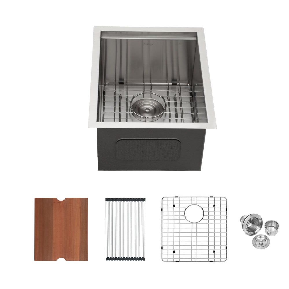 Sleek Undermount Stainless Steel Kitchen Sink