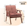 Chic Wingback Lounge Chair