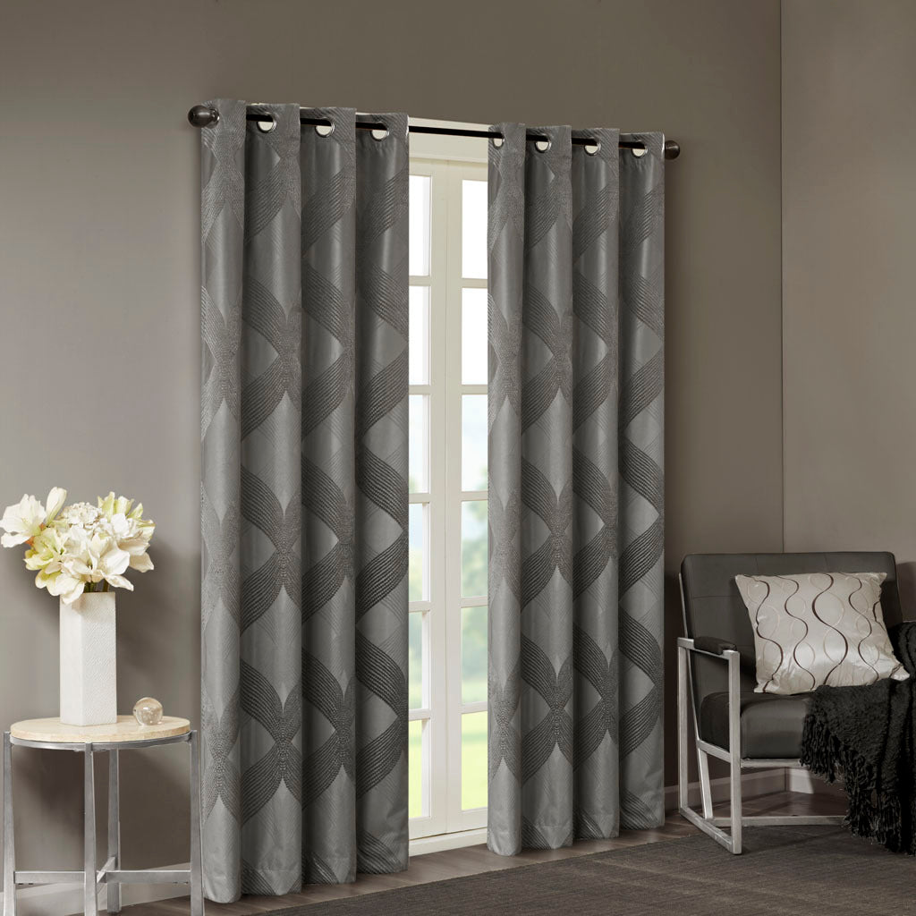 Cozy Ogee Blackout Curtain Panel