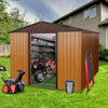 Cozy Coffee Outdoor Storage Shed