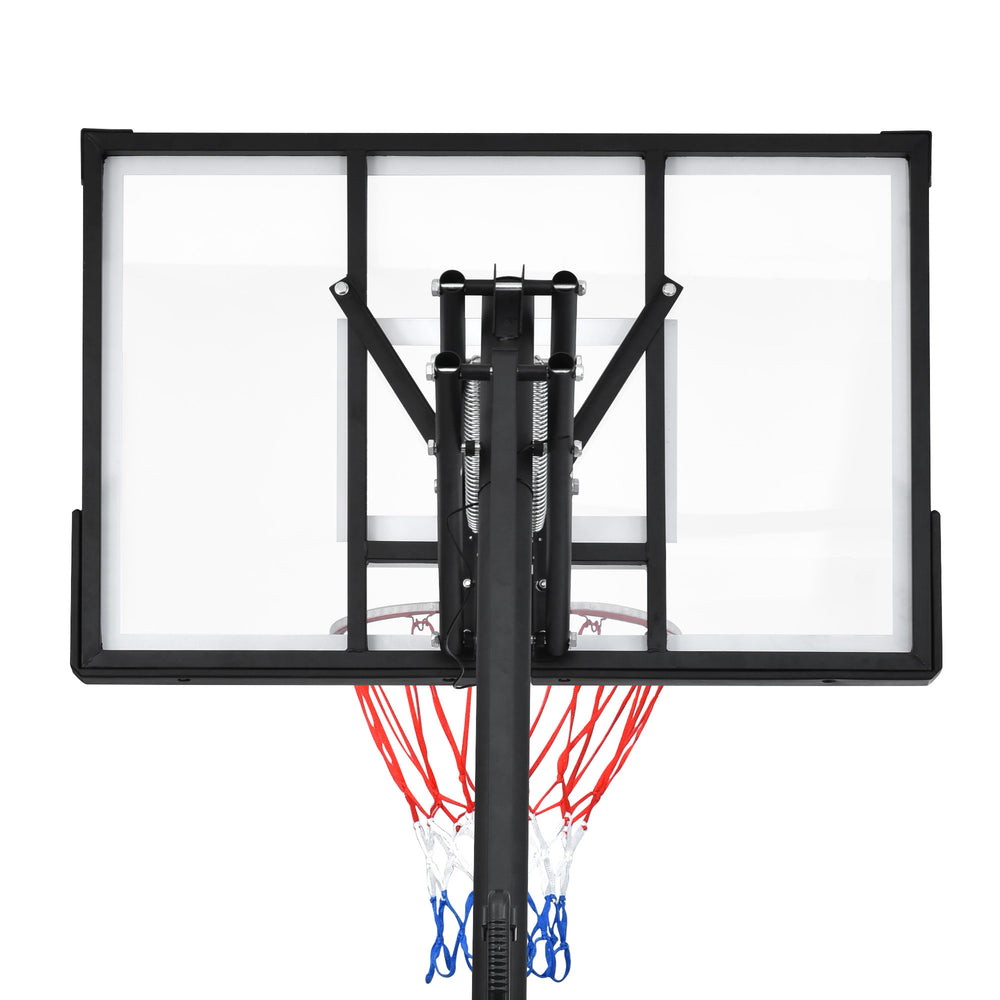 GlowHoops: Adjustable Portable Basketball System for Day and Night Fun