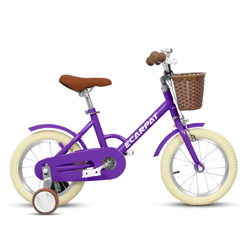 Little Rides Girls' Bike with Training Wheels