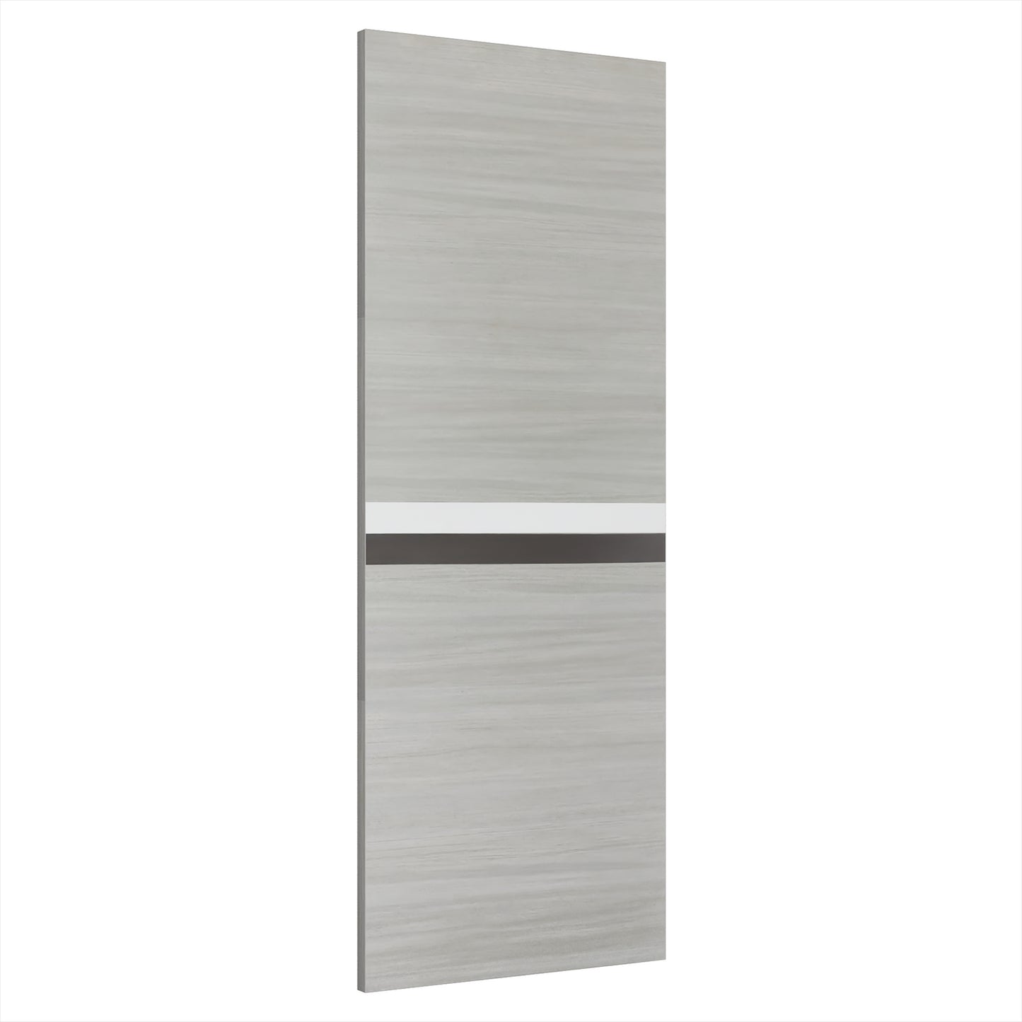 Sleek Sliding Door Kit with Modern Melamine Finish