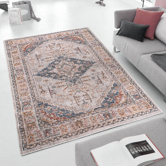 Chic Vintage Medallion Rug