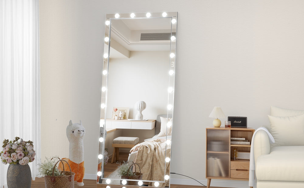 Glam Light-Up Full-Length Mirror