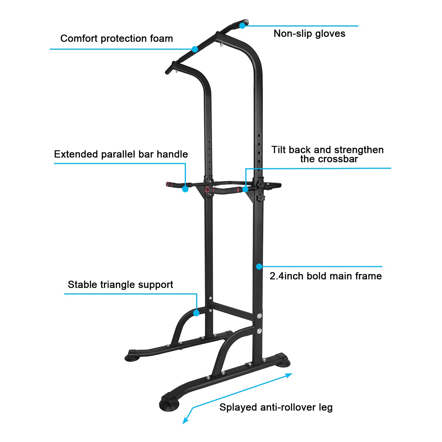 Versatile Power Tower - Your Ultimate Home Gym Station!