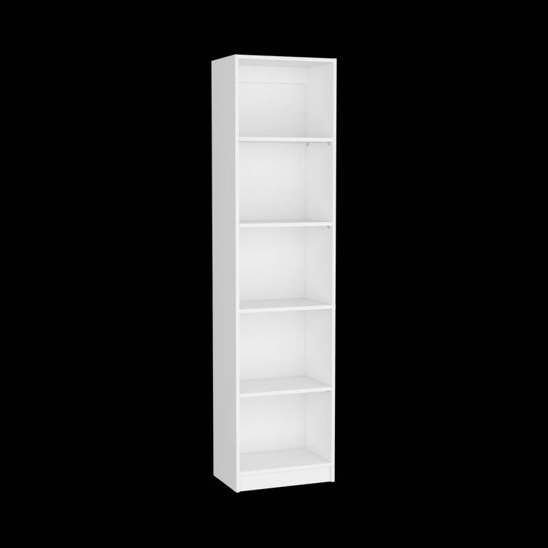 Vinton XS White Compact Bookshelf