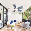 Cozy Glow Flush-Mount Ceiling Fan