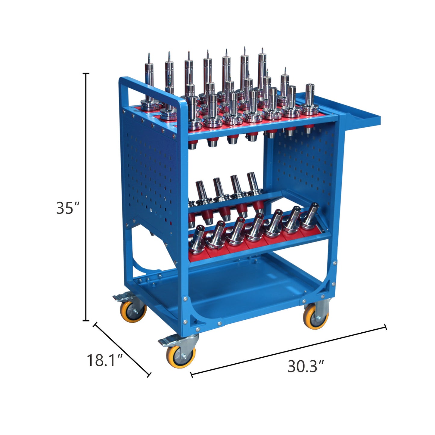 CNC Tool Trolley - Your Go-To Tool Organizer!