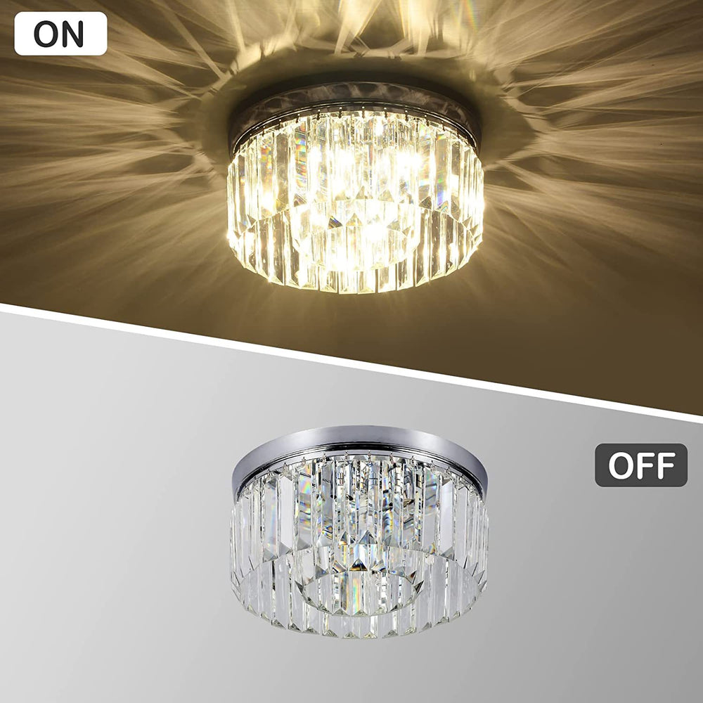 Chic Crystal Ceiling Light Fixture