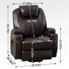 Cozy Lift Recliner with Vibration Massage and Heat for Seniors