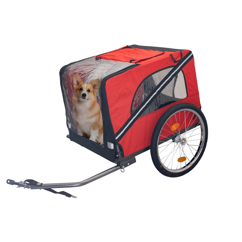 PawTrek Bike Trailer: Pet-Friendly Adventure Cart for Dogs