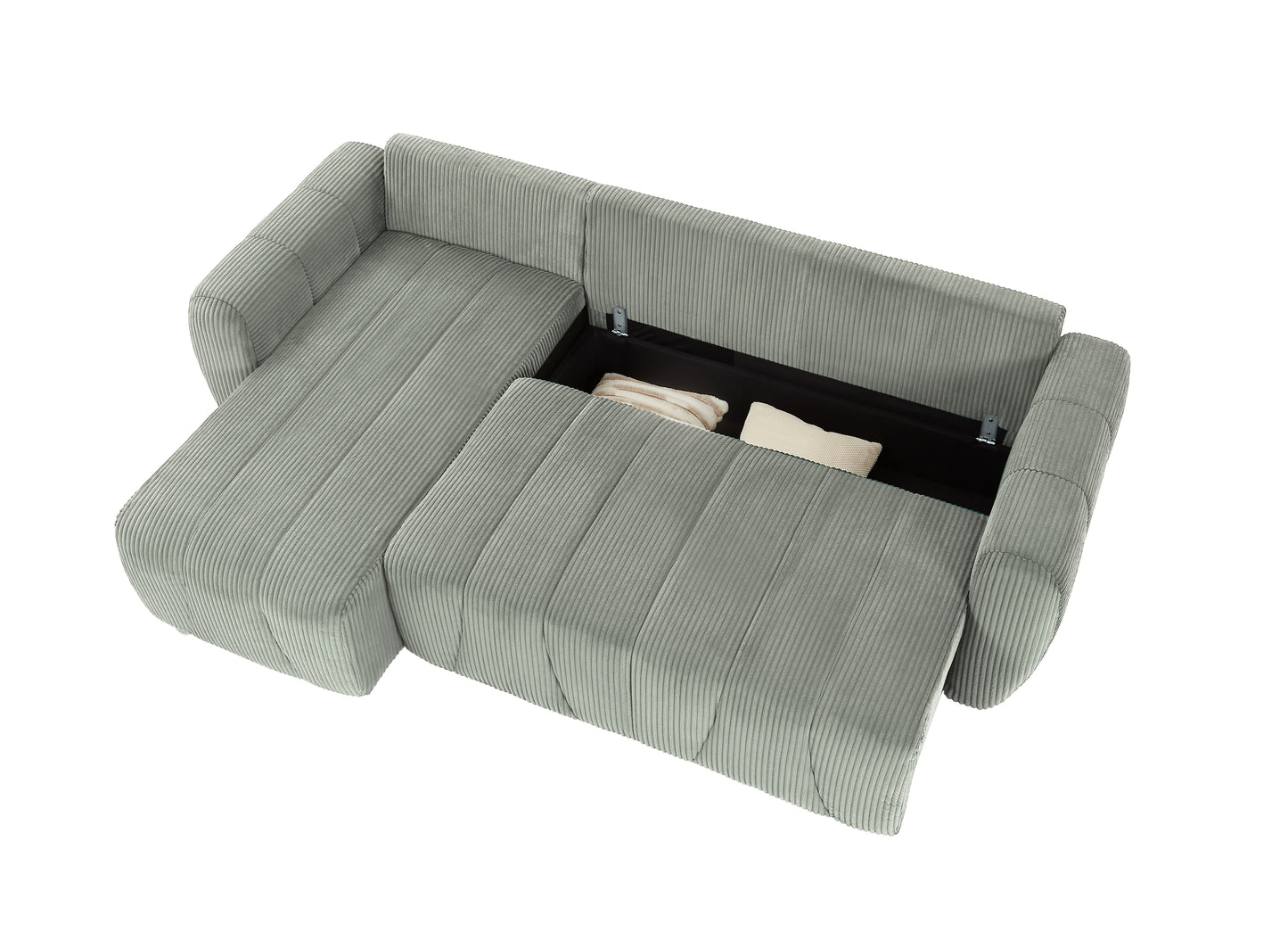 Cozy Corner Convertible Sofa