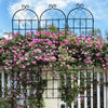 Garden Glory Trellis Set - Rustproof Support for Climbing Plants