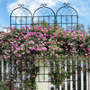 Garden Glory Trellis Set - Rustproof Support for Climbing Plants