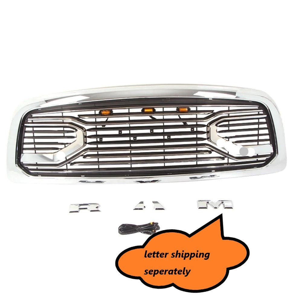 Shiny Big Horn Style Front Grill for Dodge Ram 1500