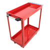 Red Heavy-Duty Rolling Tool Cart