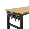 Versatile Rolling Workbench with Power Outlet