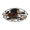 Sleek Remote-Controlled Ceiling Fan with Lights