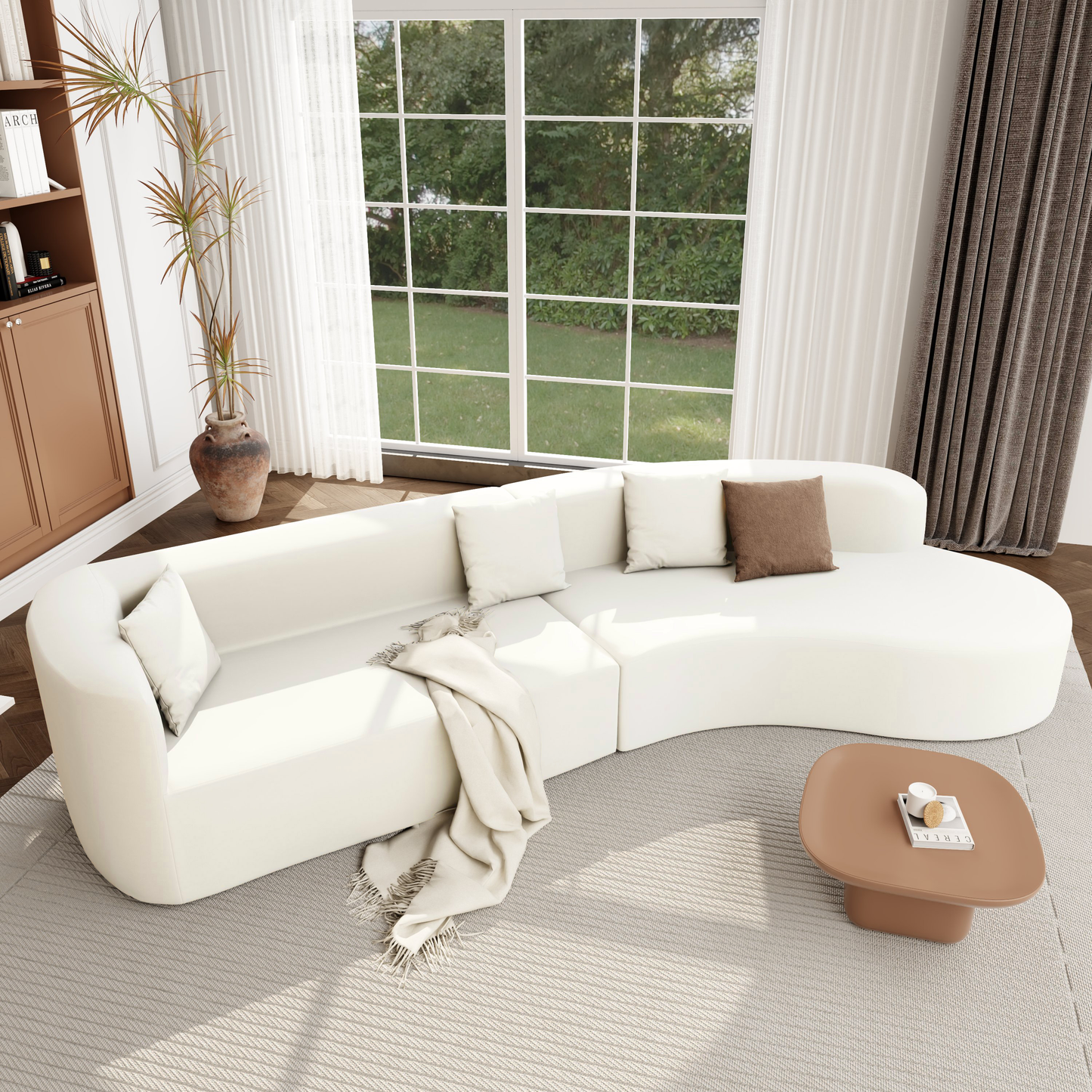 Cozy Chic 2-Piece Sofa Set with Pillows