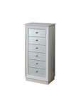 Elegant White Jewelry Armoire by ACME