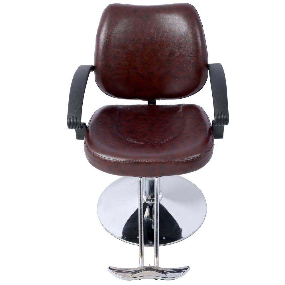 Stylish Hydraulic Salon Chair with Barber Cape