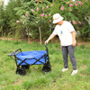 Blue Folding Wagon for All Your Adventures