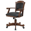 Tobacco Chic Game Chair with Wheels