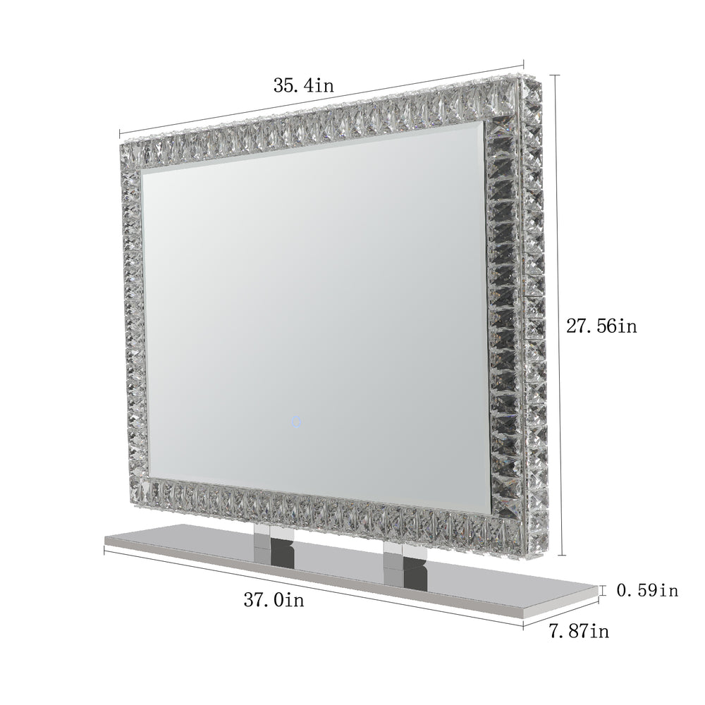 Dimmable LED Crystal Mirror Glow