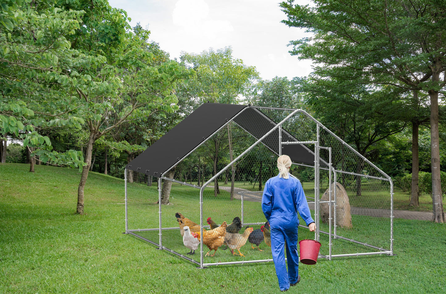 Ultimate Outdoor Chicken & Rabbit Coop