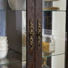 Charming Lighted Curio Cabinet with Glass Doors