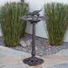 Bronze Elegance Bird Bath