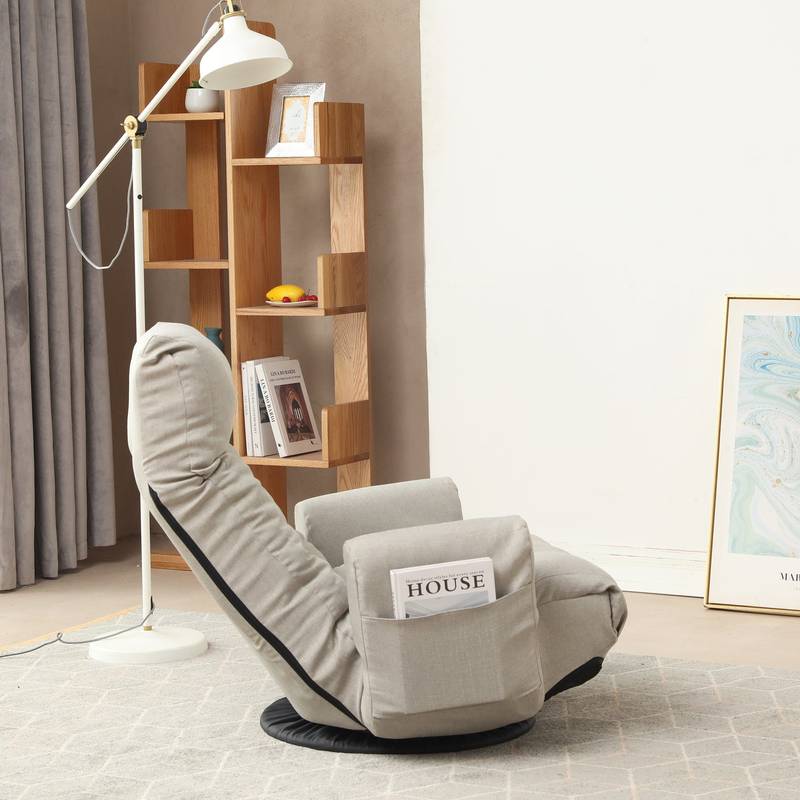 Versatile Lounge Chair with 360° Rotation