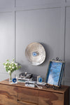 Elegant Silver Wall Discs - Set of Three