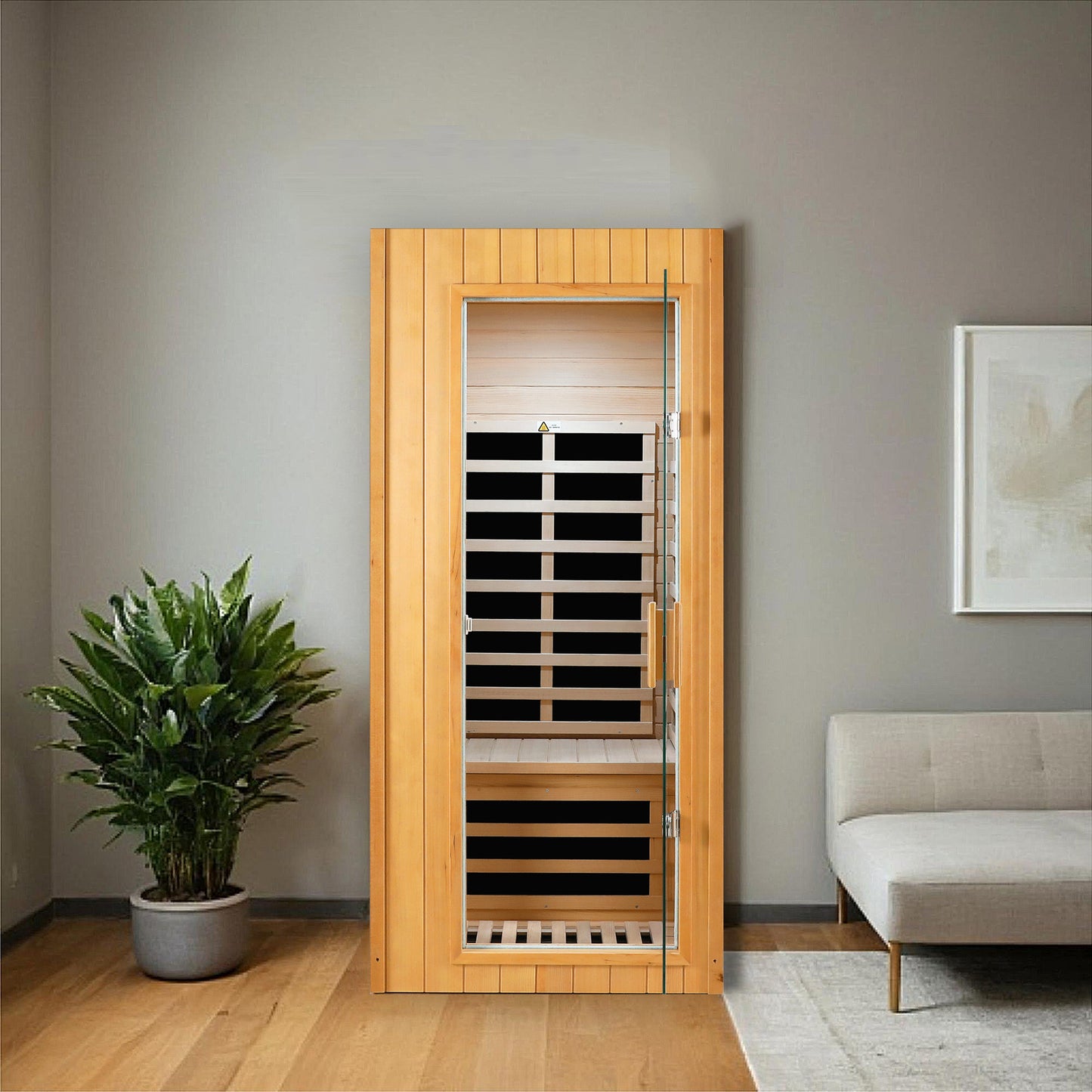 Cozy Solo Infrared Sauna Retreat