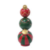 Festive Stacked Holiday Ornaments