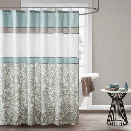 Artful Splash Shower Curtain