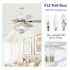 Breezy White Ceiling Fan with Remote