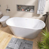 Elegant Oval Freestanding Soaking Tub