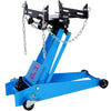 Blue Low-Profile Hydraulic Service Jack