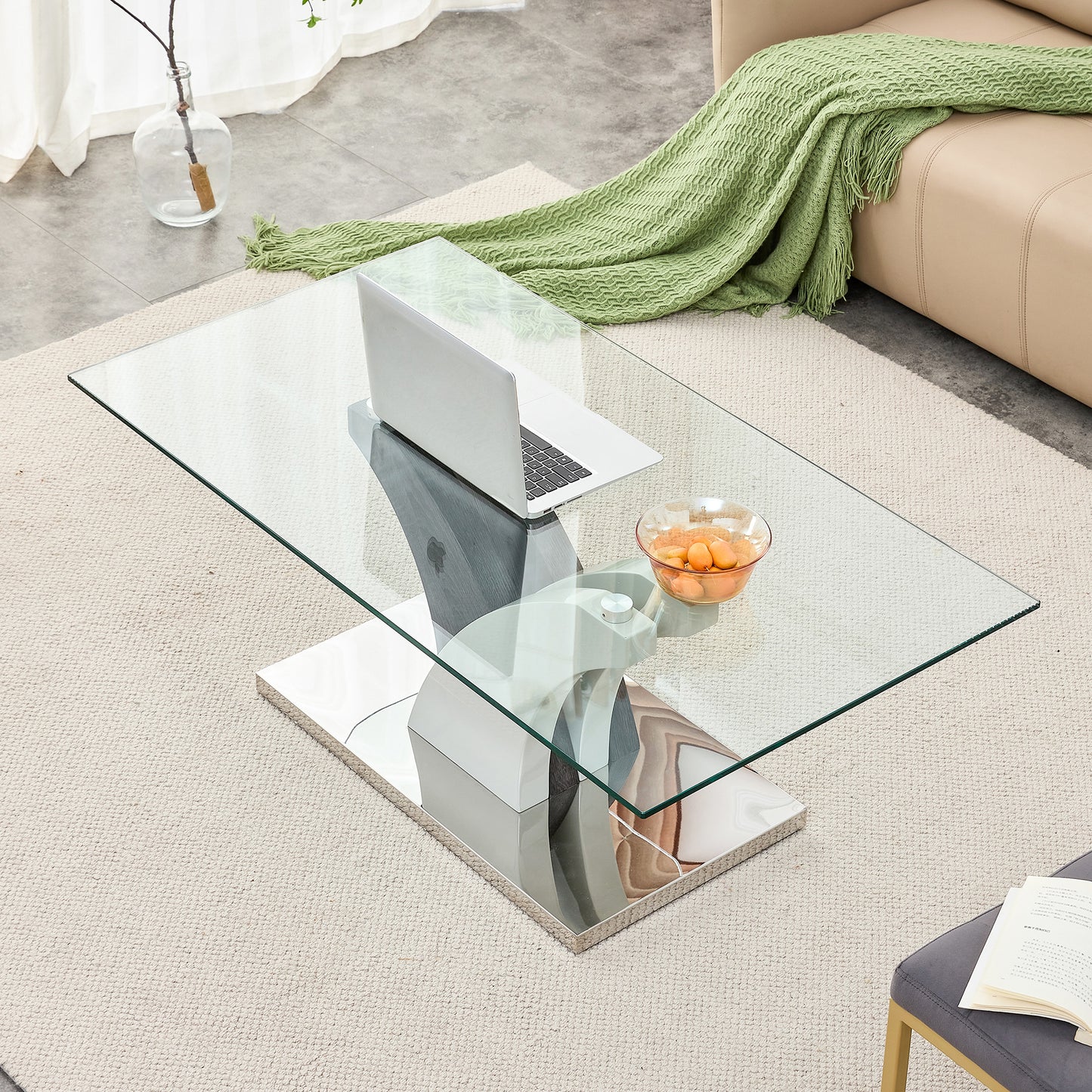 Stylish Glass Dining & Coffee Table