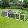 Cozy Coop: Deluxe Outdoor Hen House with Nesting Box & Easy Clean Tray